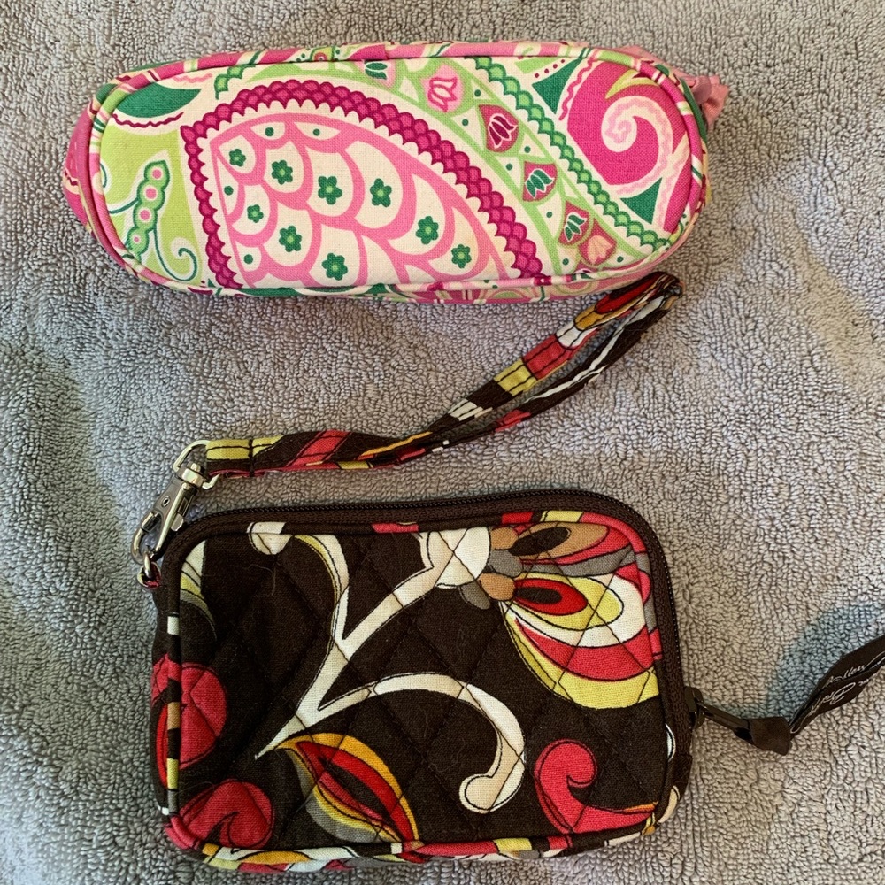 Vera Bradley Semi-Hard Sunglasses Case and Soft Camera Case